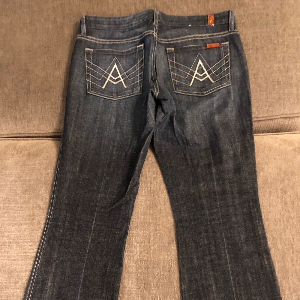 NWOT size 27 Classic 7 For All Mankind bootcut jeans, never worn